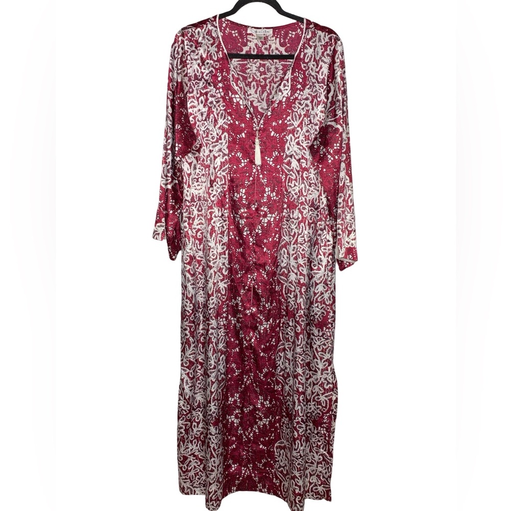 Oscar de la renta house dress/Kaftan